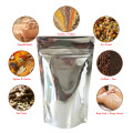 500g Silver Shiny Stand Up Pouch/Bag with Zip Lock [SP5] (100 per pack)