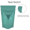 [Sample] 40g Turquoise Shiny Stand Up Pouch/Bag with Zip Lock [SP1]