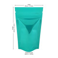 [Sample] 40g Turquoise Shiny Stand Up Pouch/Bag with Zip Lock [SP1]