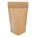 [Sample] 1kg Kraft Paper With Valve Stand Up Pouch/Bag with Zip Lock [SP6]