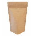 3kg Kraft Paper With Valve Stand Up Pouch/Bag with Zip Lock [SP7]