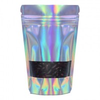 150g Window Holographic Stand Up Pouch/Bag with Zip Lock [SP3]