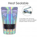 150g Window Holographic Stand Up Pouch/Bag with Zip Lock [SP3]