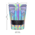 [Sample] 1kg Window Holographic Stand Up Pouch/Bag with Zip Lock [SP6]