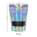 [Sample] 750g Window Holographic Stand Up Pouch/Bag with Zip Lock [SP11]