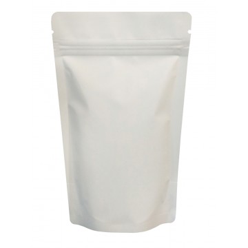 [Sample] 150g White Matt Stand Up Pouch/Bag with Zip Lock [SP3]