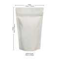 [Sample] 70g White Matt Stand Up Pouch/Bag with Zip Lock [SP2]