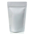 250g White Paper Stand Up Pouch/Bag with Zip Lock [SP4] (100 per pack)