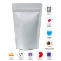 250g White Paper Stand Up Pouch/Bag with Zip Lock [SP4]