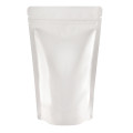 250g White Shiny Stand Up Pouch/Bag with Zip Lock [SP4] (100 per pack)