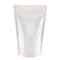 40g White Shiny Stand Up Pouch/Bag with Zip Lock [SP1]