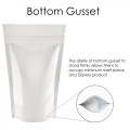 40g White Shiny Stand Up Pouch/Bag with Zip Lock [SP1]