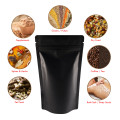 3kg Black Matt Stand Up Pouch/Bag with Zip Lock [SP7] (100 per pack)