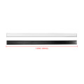140mm Black Matt Tin Tie Closing Strips (100 per pack)