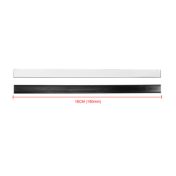 180mm Black Matt Tin Tie Closing Strips (100 per pack)