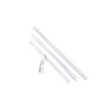 140mm White Matt Tin-Ties Closing Strips (100 per pack)