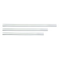 140mm White Matt Tin-Ties Closing Strips (100 per pack)