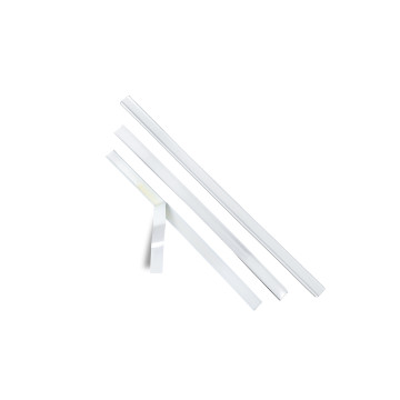 150mm White Matt Tin-Ties Closing Strips (100 per pack)