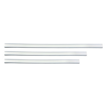 180mm White Matt Tin Tie Closing Strips (100 per pack)