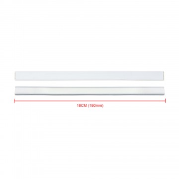 180mm White Matt Tin-Ties Closing Strips (100 per pack)