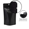 5kg Black Matt With Handle and Valve Stand Up Pouch/Bag with Zip Lock [SP8] (100 per pack)