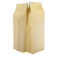 1kg 135x410mm Valve Kraft Paper Side Gusset Pouch/Bag (100 per pack)