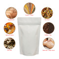 100g White Matt Stand Up Pouch/Bag with Zip Lock [SP9] (100 per pack)