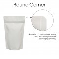70g White Matt Stand Up Pouch/Bag with Zip Lock [SP2] (100 per pack)