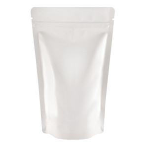 [Sample] 3kg White Shiny Stand Up Pouch/Bag with Zip Lock [SP7]
