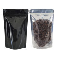 150g Clear / Black Shiny With Valve Stand Up Pouch/Bag with Zip Lock [SP3] (100 per pack)