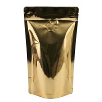 3kg Gold Shiny With Valve Stand Up Pouch/Bag with Zip Lock [SP7]