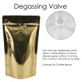 5kg Gold Shiny With Valve Stand Up Pouch/Bag with Zip Lock [SP8] (100 per pack)