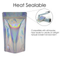 70g Holographic With Valve Stand Up Pouch/Bag with Zip Lock [SP2] (100 per pack)