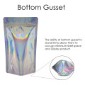 250g Holographic With Valve Stand Up Pouch/Bag with Zip Lock [SP4]