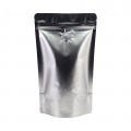 1kg Silver Matt With Valve Stand Up Pouch/Bag with Zip Lock [SP6]