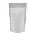 1kg White Paper With Valve Stand Up Pouch/Bag with Zip Lock [SP6]