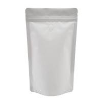 150g White Paper With Valve Stand Up Pouch/Bag with Zip Lock [SP3]