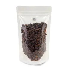 250g Clear / Clear With Valve Stand Up Pouch/Bag with Zip Lock [SP4] (100 per pack)