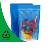 Recyclable Clear / Blue Shiny
